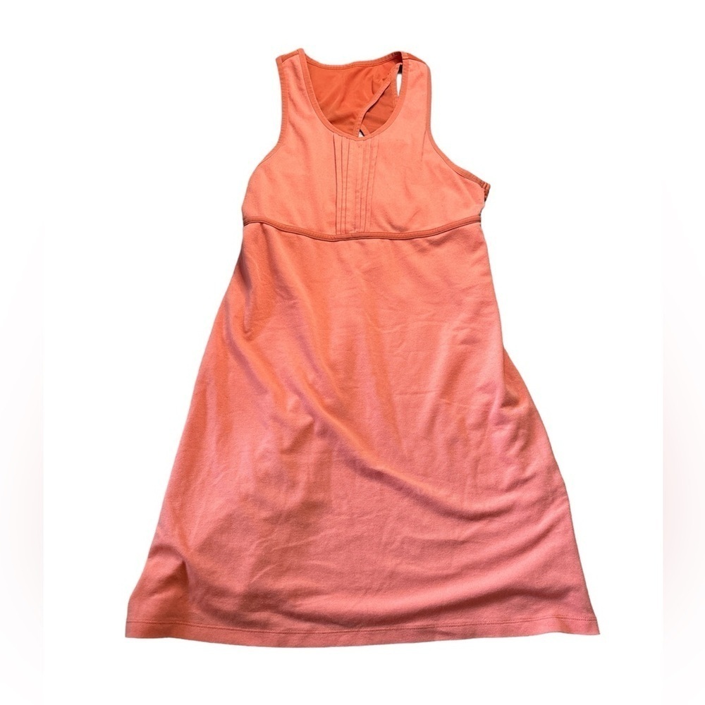 Title Nine Women's Athletic Dress Built in Bra Coral/orange  - Size Large